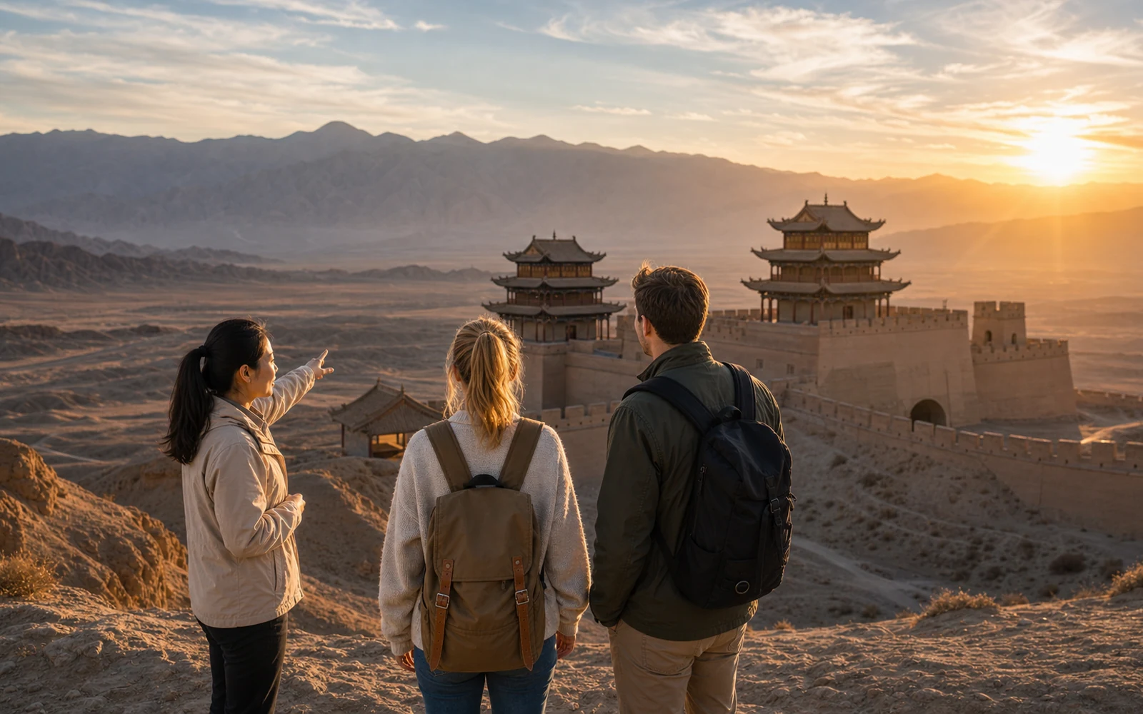 Dunhuang to Zhangye via Jiayuguan on the 10-Day Qinghai & Gansu Silk Road Private Tour Dunhuang to Zhangye via Jiayuguan on the 10-Day Qinghai & Gansu Silk Road Private Tour