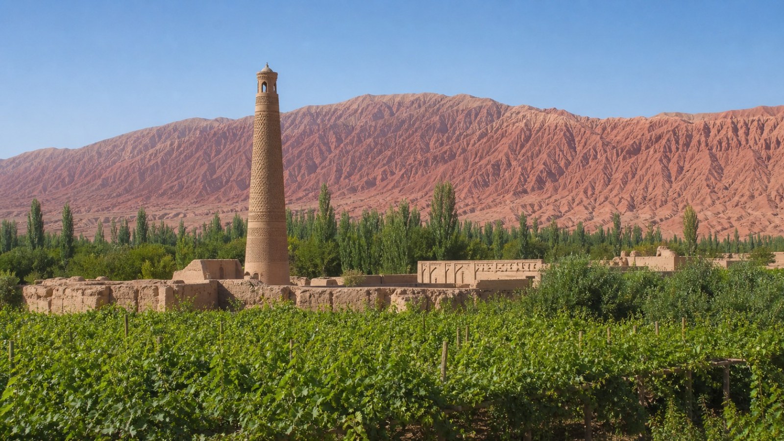 Urumqi to Turpan: Jiaohe Ruins and Emin Minaret, Day 3 of 10-Day Classic Silk Road Group Tour (Xinjiang, Gansu & Qinghai)