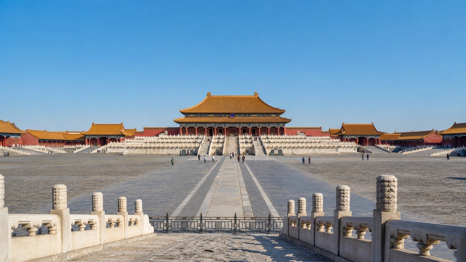Forbidden City courtyard in Beijing; Beijing City Tour, Day 11 of 13-Day China Group Tour from Chengdu with Classic China Exploration