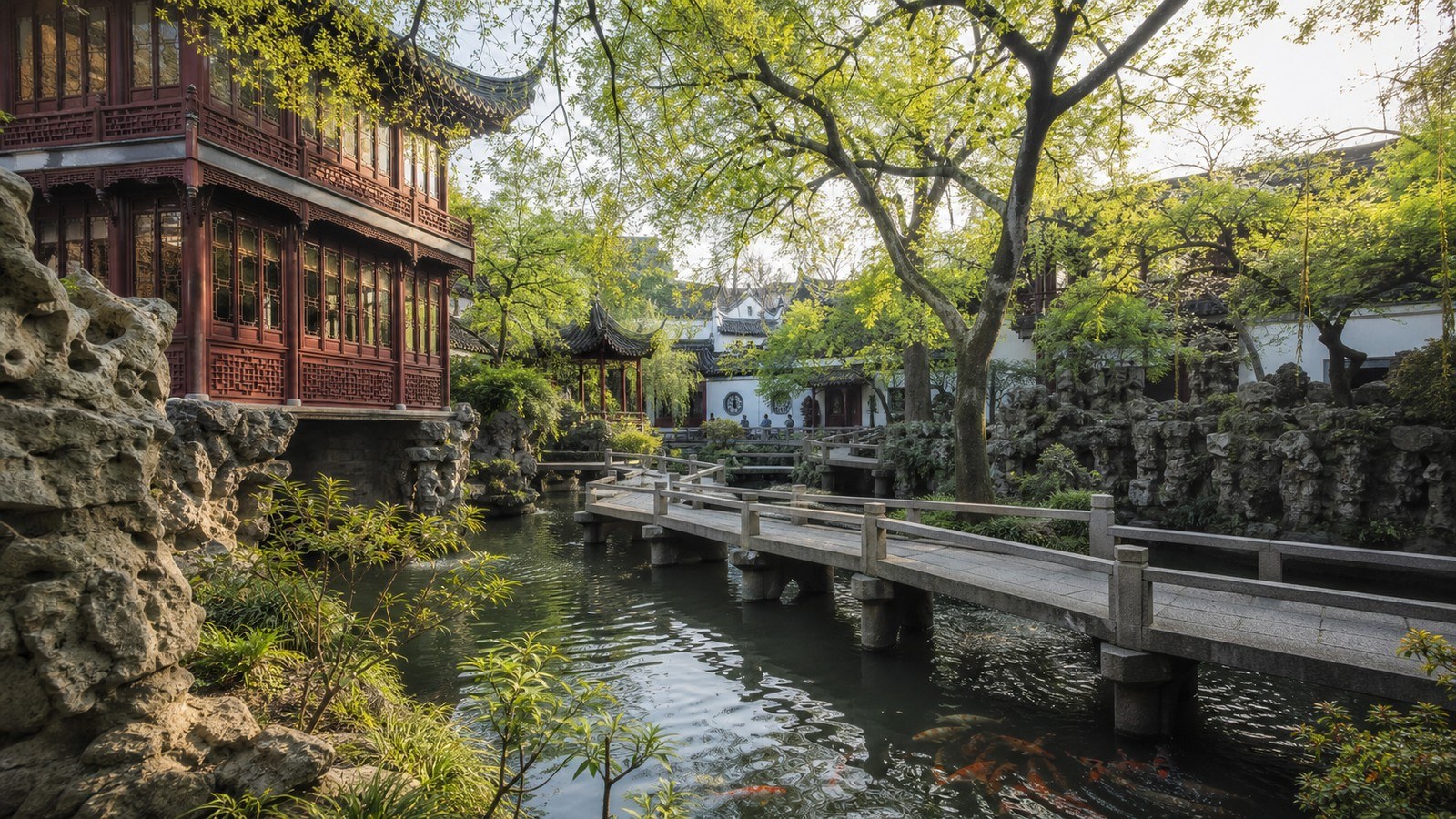 Yu Garden in Shanghai; Shanghai City Tour, Day 2 of 13-Day China Group Tour from Shanghai with Holy Tibet Discovery