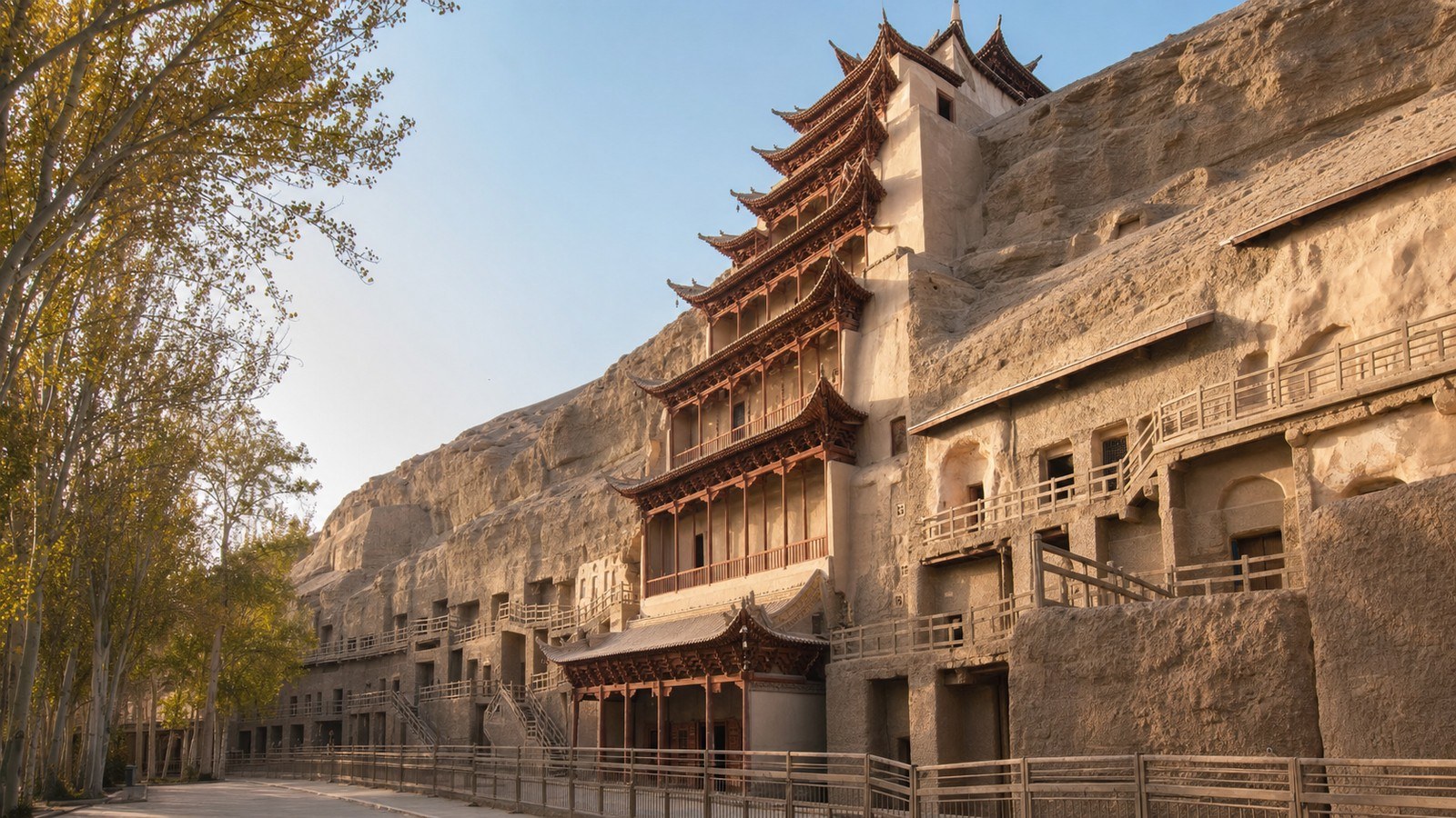 Mogao Caves, Mingsha Mountain and Crescent Spring, Day 8 of 13-Day Silk Road Group Tour from Kashgar to Xining (Xinjiang/Gansu/Qinghai)
