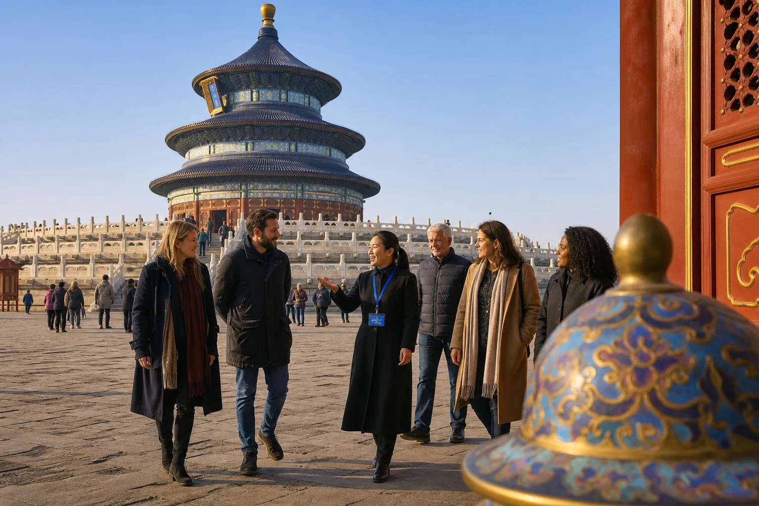 Temple and Garden on the 5-Day Beijing Highlights & Great Wall Night Tour Temple and Garden on the 5-Day Beijing Highlights & Great Wall Night Tour