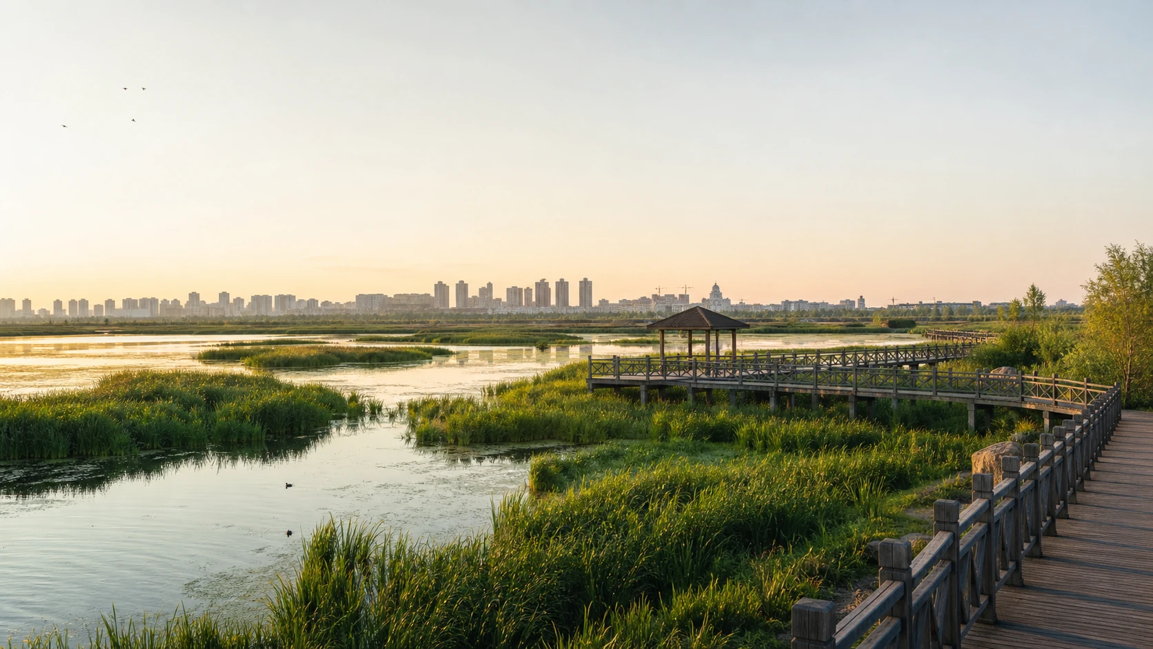 Harbin Wetlands and Historic Center on the 13-Day Northeast China Tour from Shenyang to Harbin Harbin Wetlands and Historic Center on the 13-Day Northeast China Tour from Shenyang to Harbin