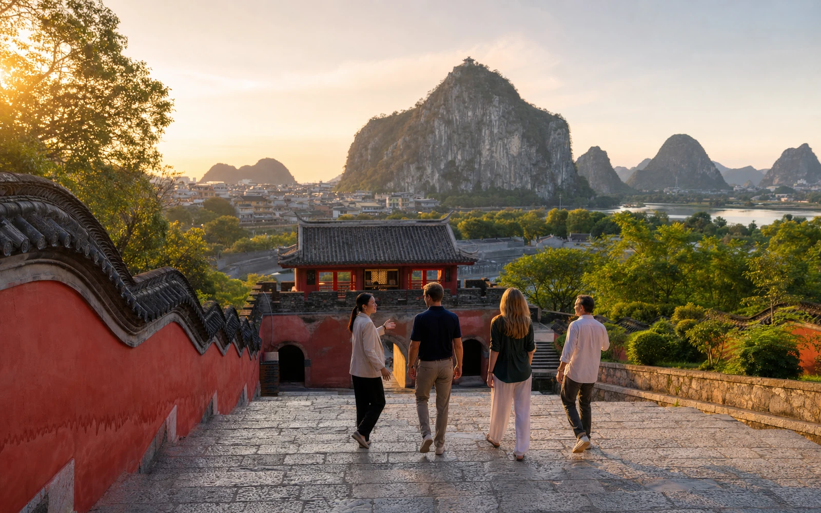 Guilin City on the 3-Day Classic Guilin & Yangshuo Private Tour