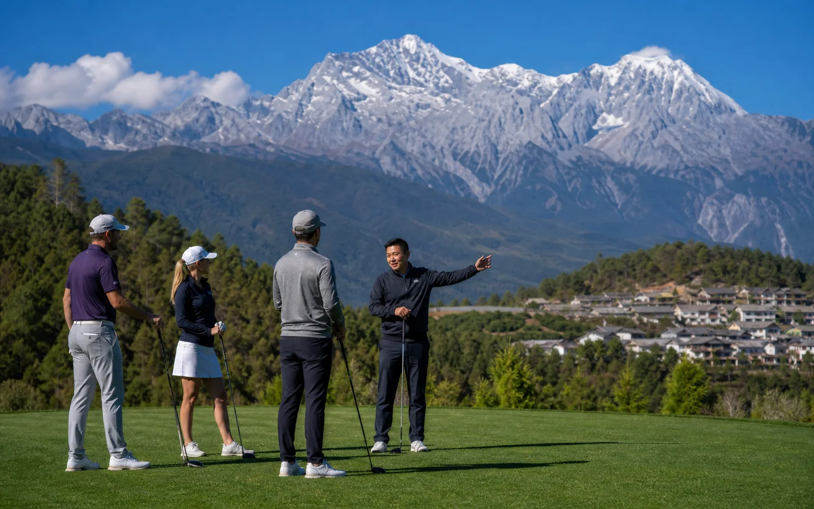 Golf at Kunming Shine Golf Club on the 5-Day Kunming Golf Tour: Spring City Lake Course Golf at Kunming Shine Golf Club on the 5-Day Kunming Golf Tour: Spring City Lake Course