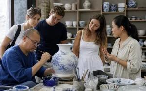 1-Day Jingdezhen Imperial Kiln, Porcelain Painting & Food Tour