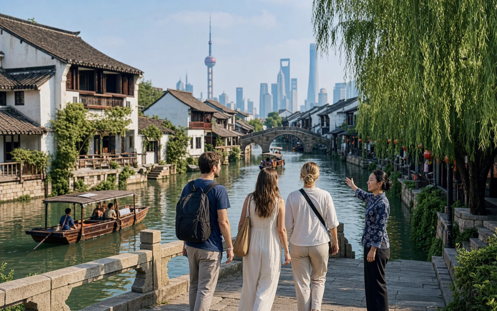 Shanghai Old City, Yu Garden and the Bund — 7-Day Jiangnan Group Tour: Shanghai, Hangzhou, Wuxi, Suzhou & Wuzhen