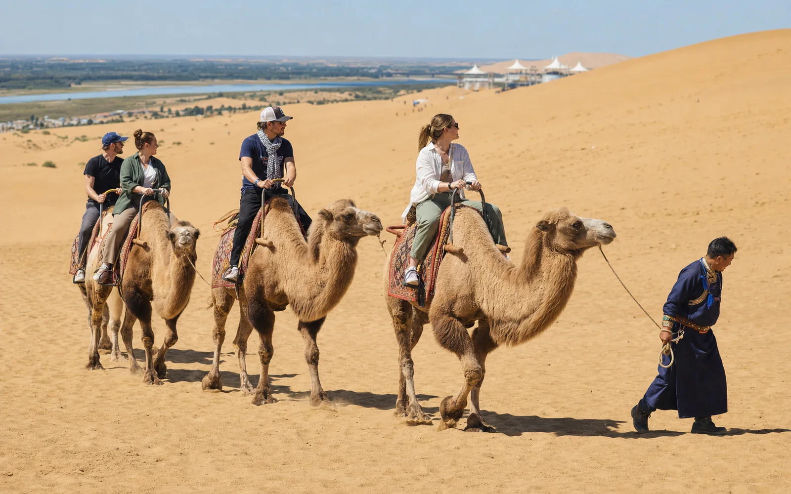 Xilamuren to Ordos via Baotou and Xiangshawan Desert on the 5-Day Inner Mongolia Grassland & Desert Tour Xilamuren to Ordos via Baotou and Xiangshawan Desert on the 5-Day Inner Mongolia Grassland & Desert Tour
