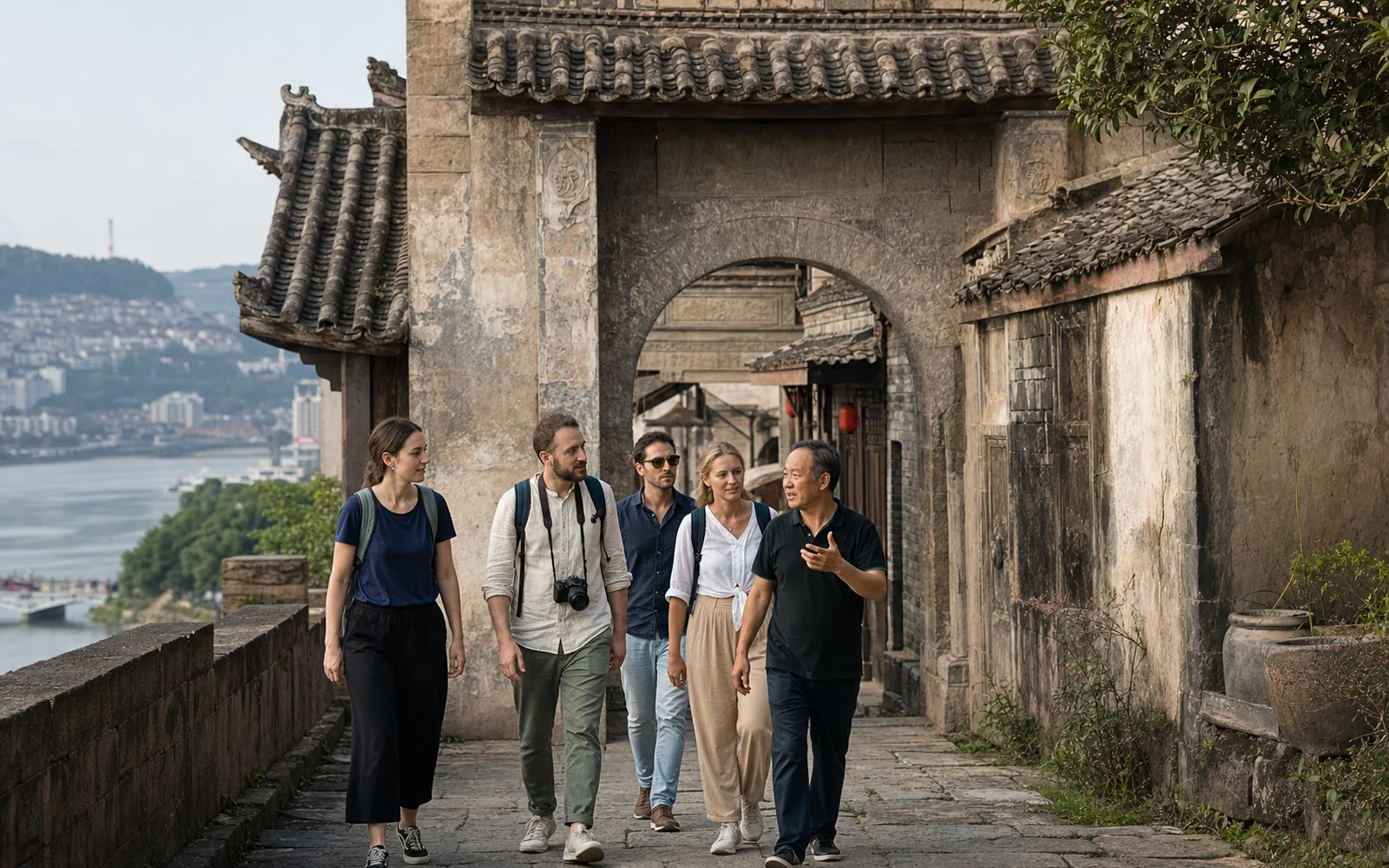Dachao Yi Ancient Path and Zhaohua Ancient Town on the 5-Day Ancient Shu Road Trek Dachao Yi Ancient Path and Zhaohua Ancient Town on the 5-Day Ancient Shu Road Trek