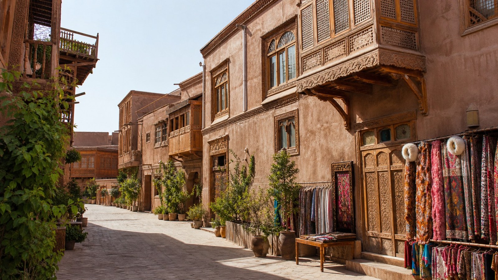 Kashgar Old City and Id Kah Mosque — 10-Day Southern Xinjiang Golden Poplar Forest Group Tour