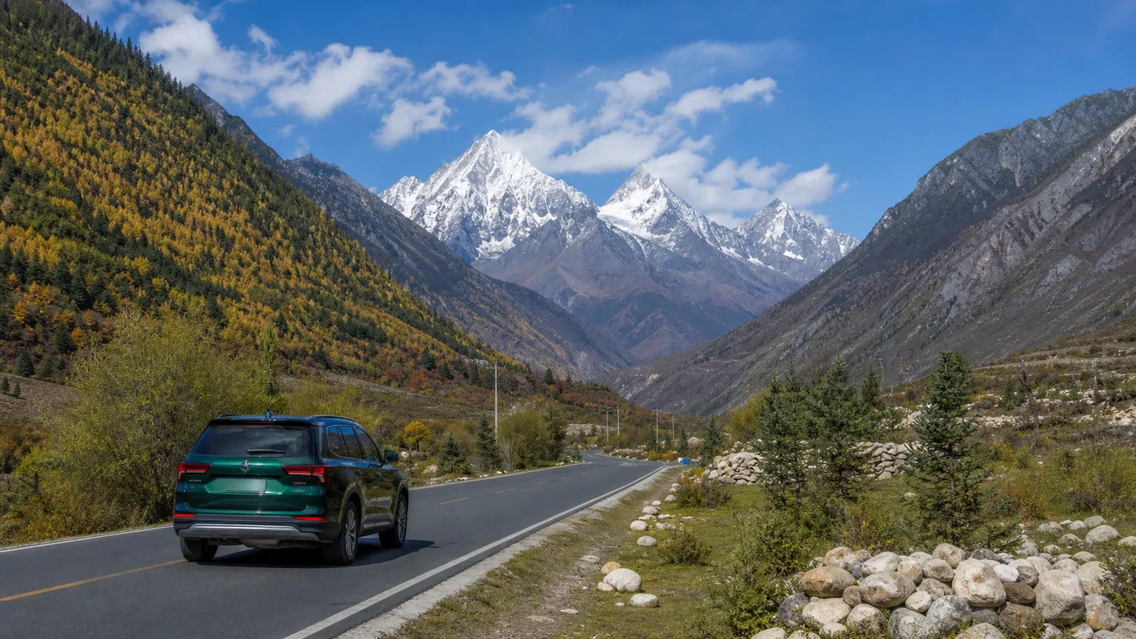 Day 5, Mount Siguniang to Danba, on the 13-Day Gongga Snow Mountain & Kham Self-Drive Tour