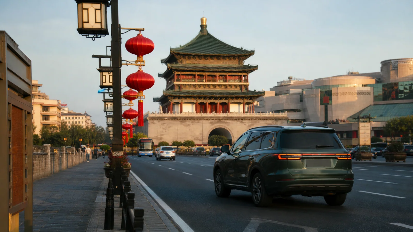 Day 13, Depart Xi'an, on the 13-Day Qinghai, Gansu & Ningxia Silk Road Self-Drive Loop