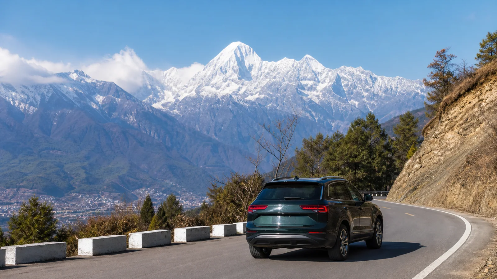 Scenery for Lugu Lake to Baoshan Stone Village — 13-Day Yunnan Self-Drive Tour: Lugu Lake to Shangri-La