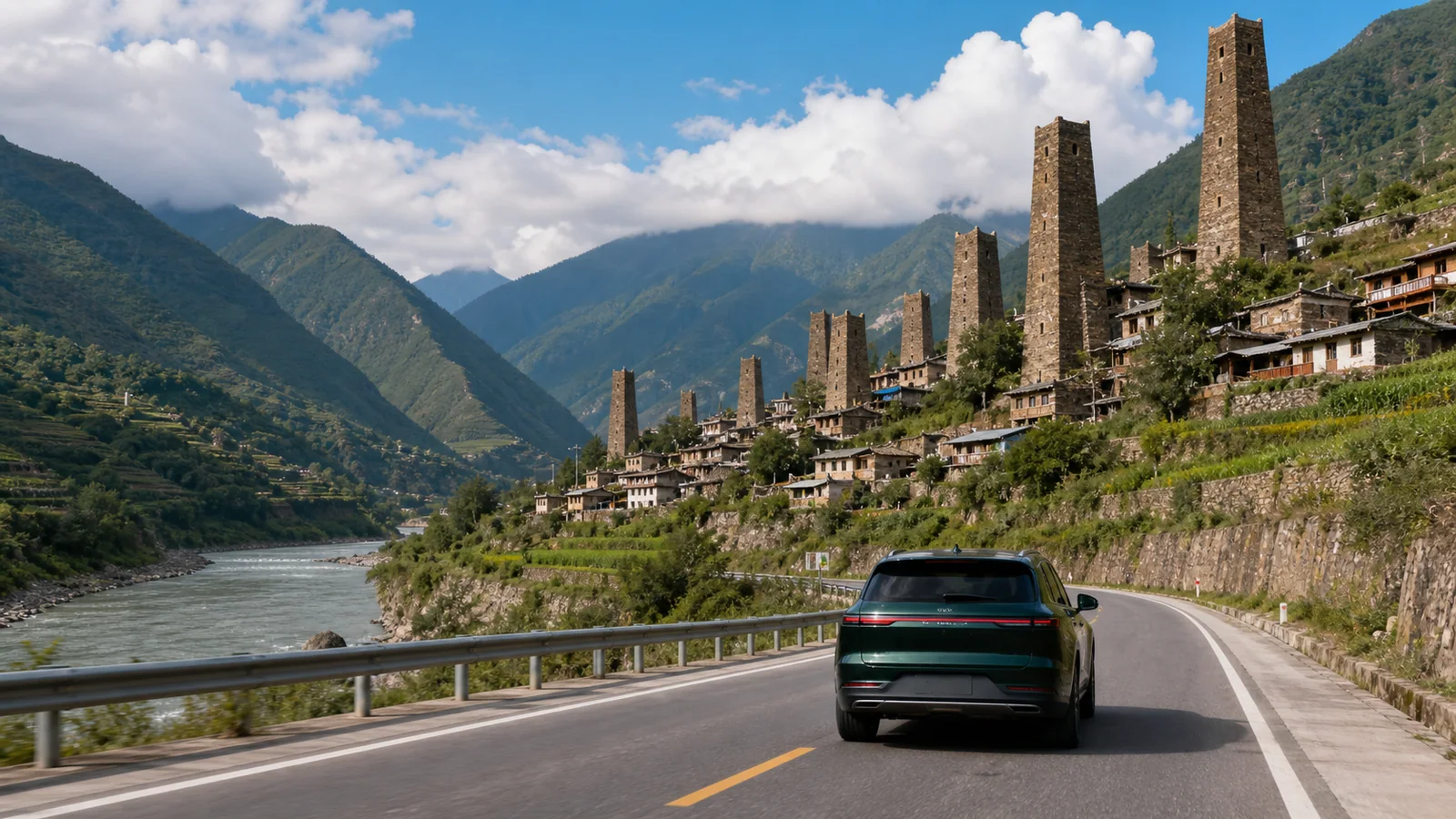 Day 3, Chengdu to Taoping, on the 14-Day Eastern Tibetan Plateau & Silk Road Self-Drive Tour
