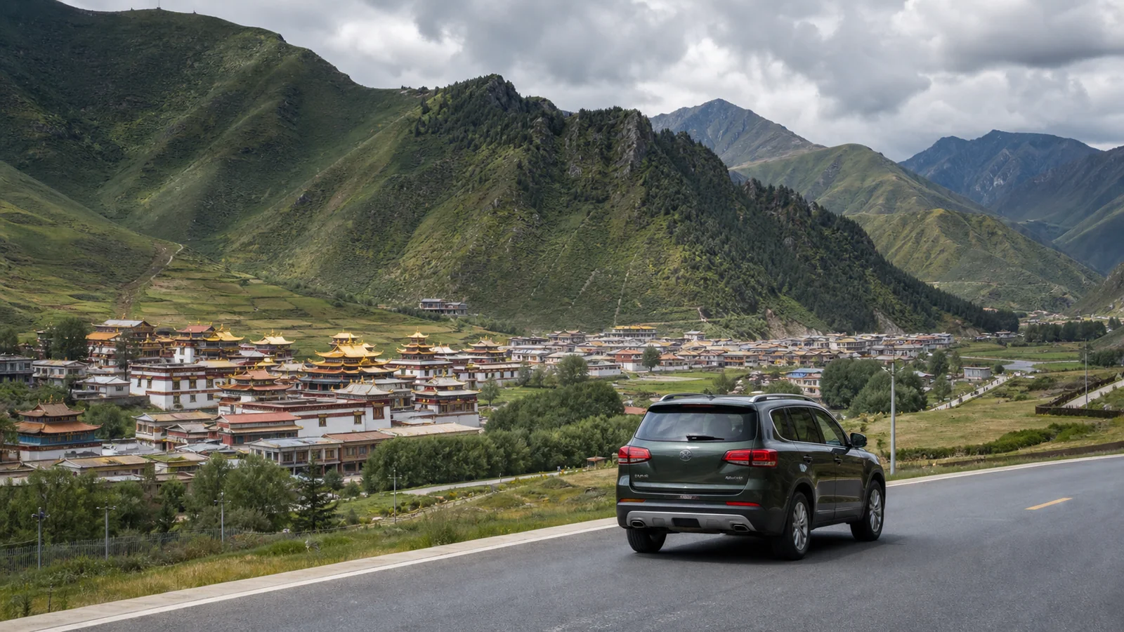 Day 6, Langmusi to Xiahe, on the 14-Day Eastern Tibetan Plateau & Silk Road Self-Drive Tour