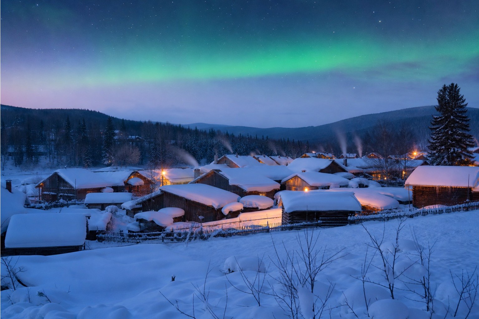 Huma→Tahe→Mohe Arctic Village (550km drive, about 6.5h), Day 10 of 15-Day Northeast China Self-Drive Tour