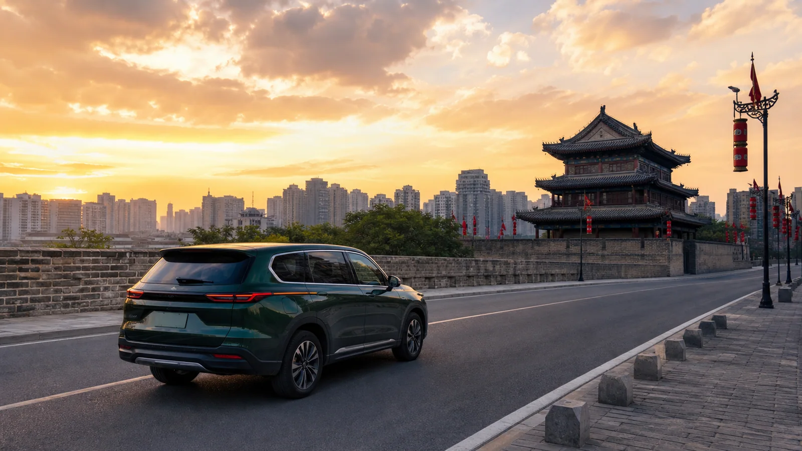 Scenery for Arrive in Xi'an — 14-Day Silk Road Self-Drive Tour: Xi’an to Urumqi