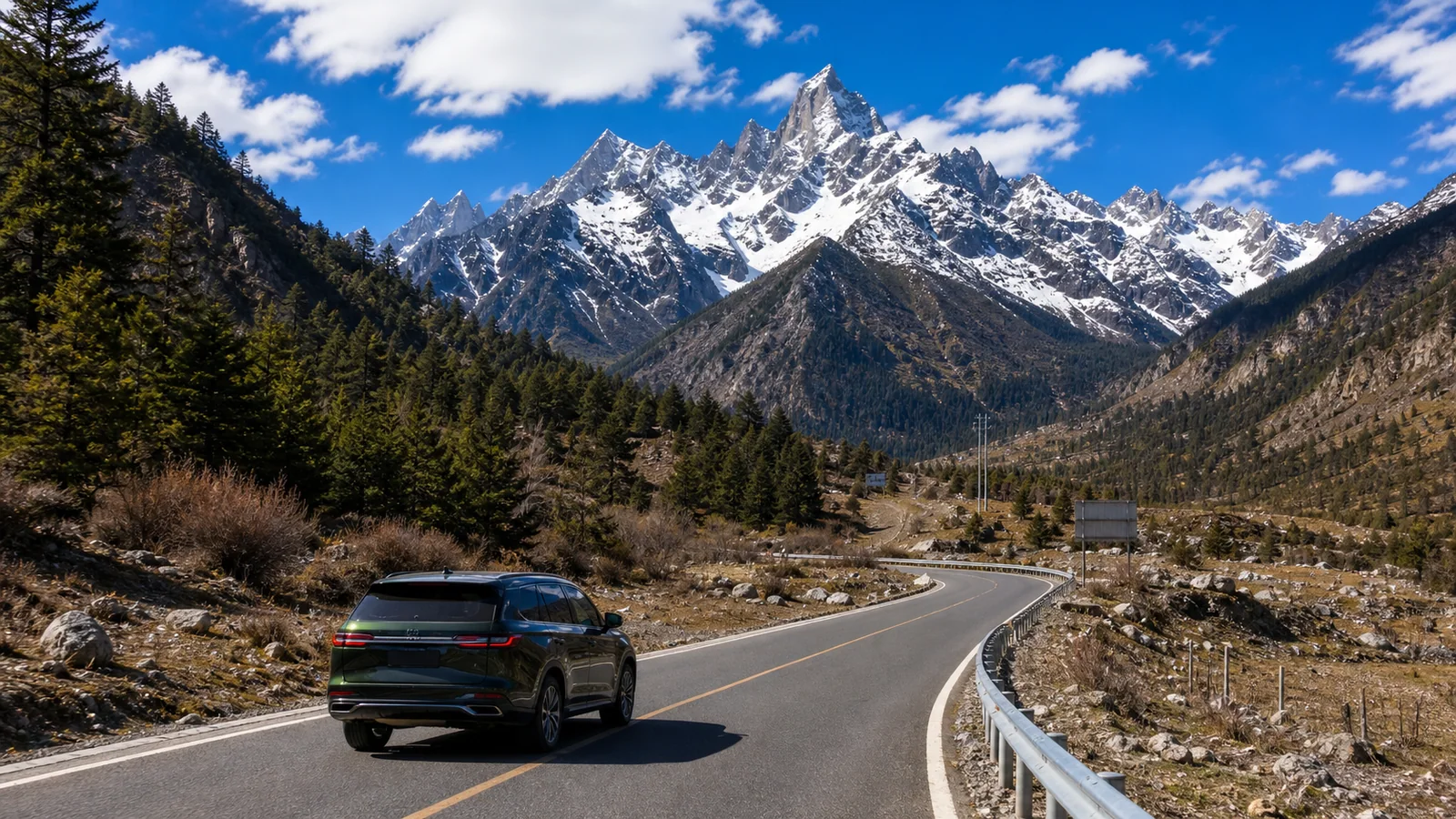 Day 3, Chengdu to Mount Siguniang, on the 16-Day Kham & Amdo High-Altitude Self-Drive Expedition