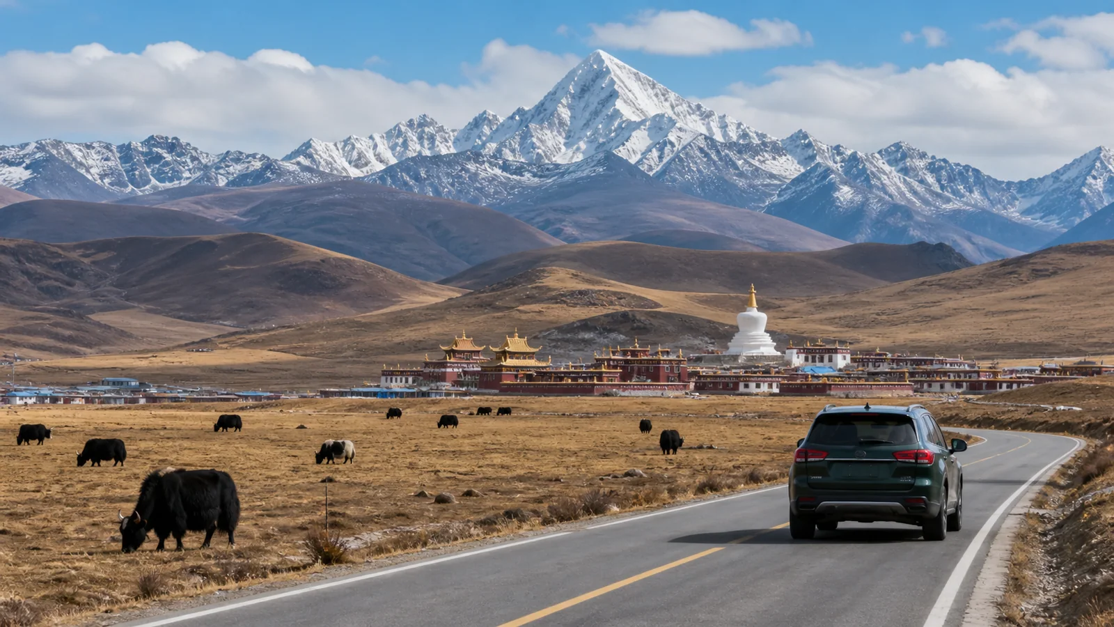 Day 6, Danba to Tagong via Bamei, on the 16-Day Kham & Shangri-La Self-Drive Tour