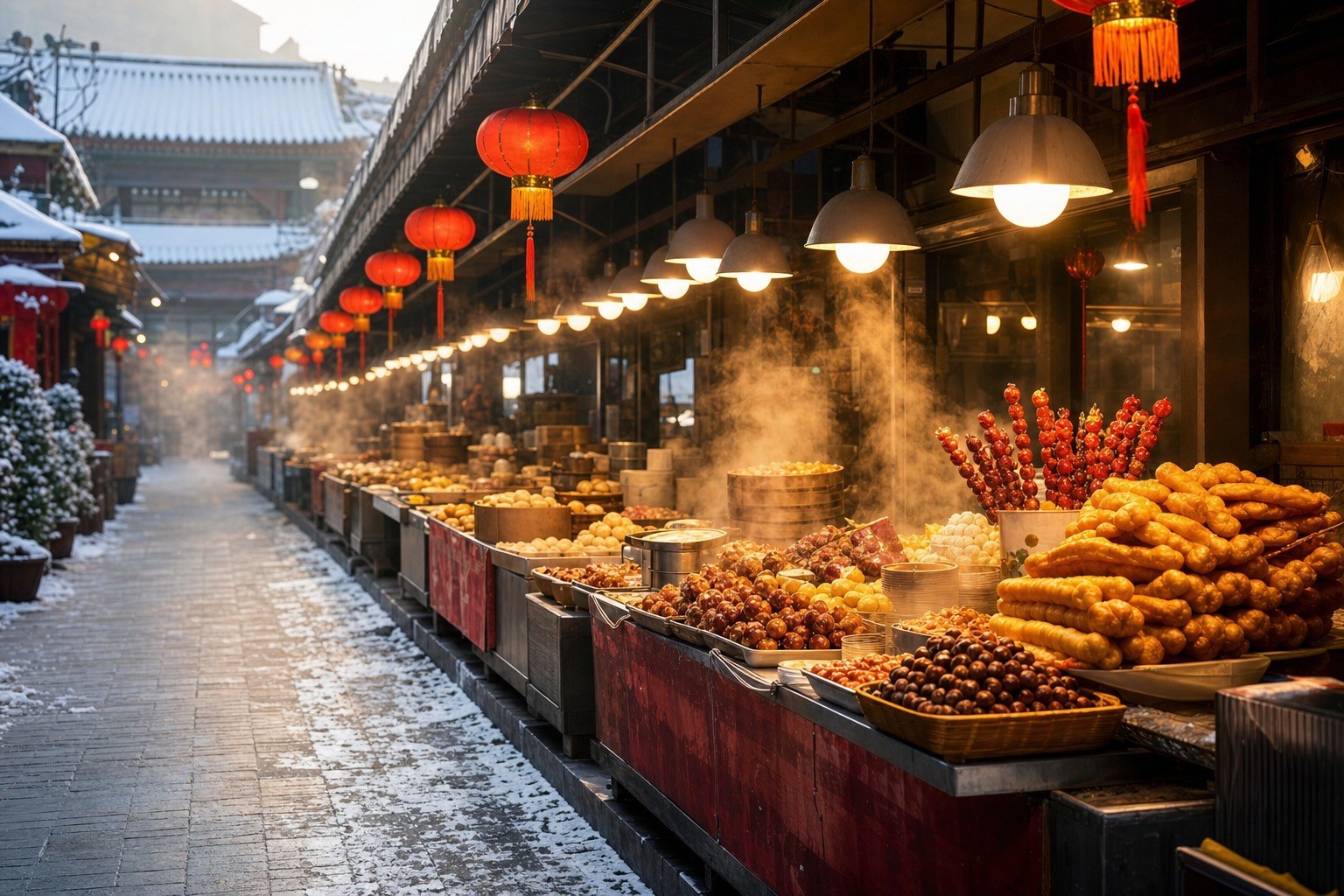 Shenyang Morning Market and Imperial Palace, Day 2 of 9-Day Northeast China Winter Tour: Shenyang, Jilin, Changbai Mountain & Harbin