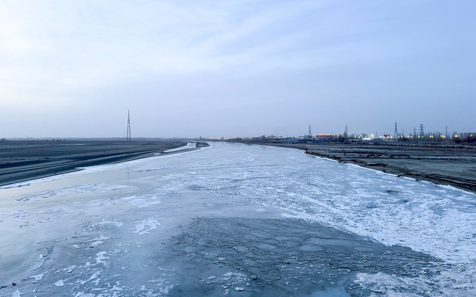 Travel view of Aral, Xinjiang, China