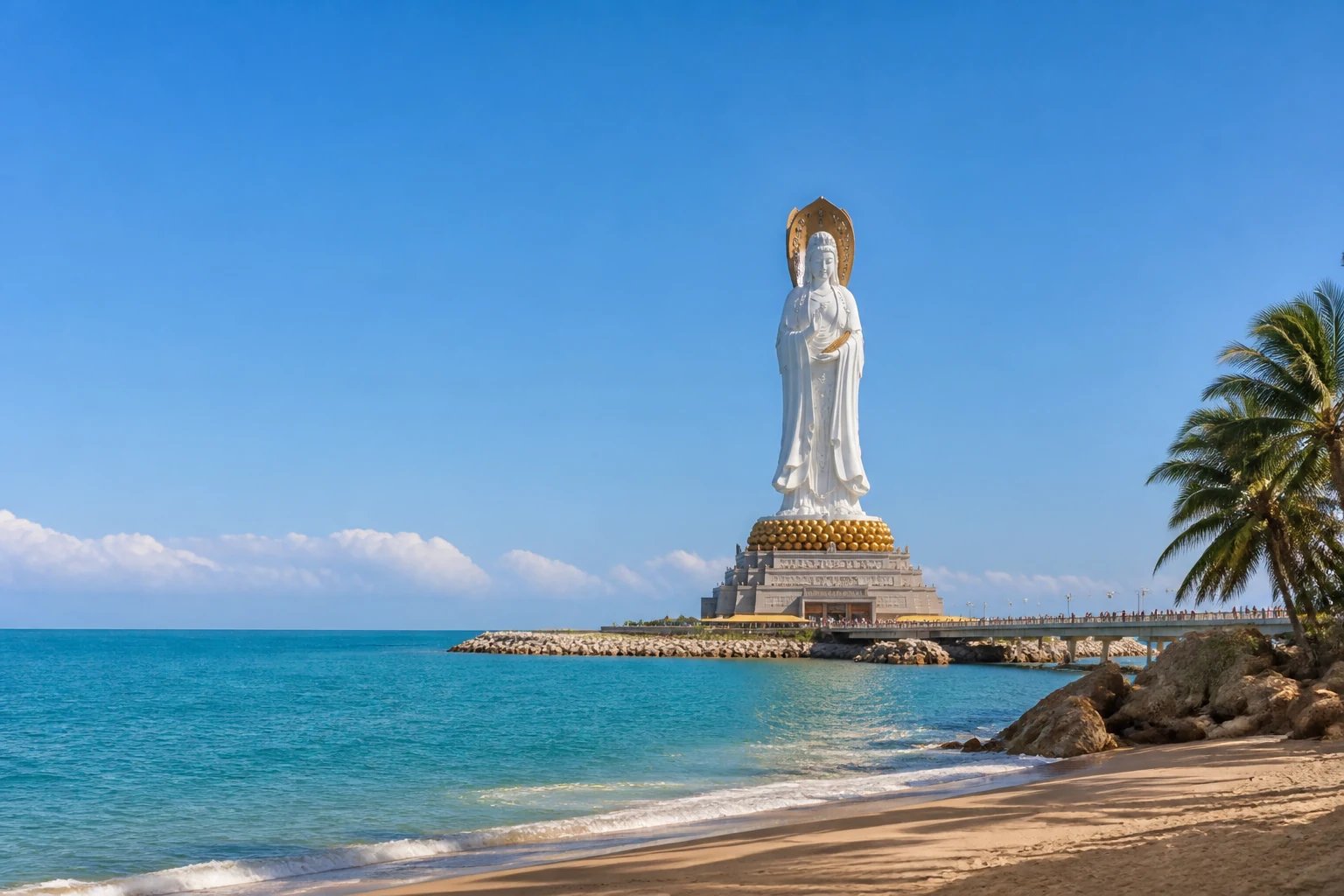 Wuzhishan to Sanya - Nanshan and Luhuitou — 10-Day Discover Hainan Island Group Tour