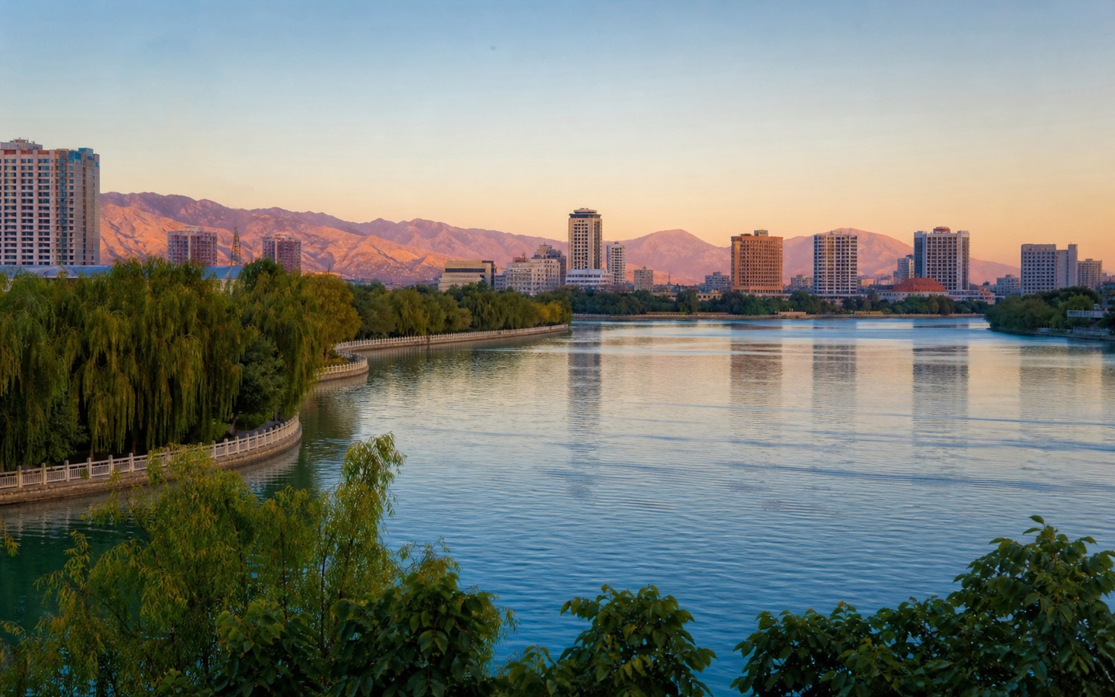 Travel view of Korla, Xinjiang, China