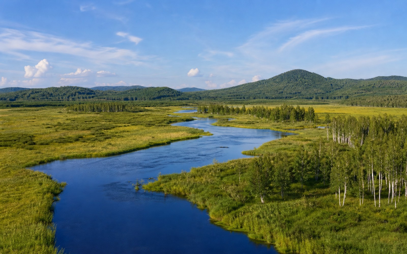 Travel view of Shuangyashan, Heilongjiang, China