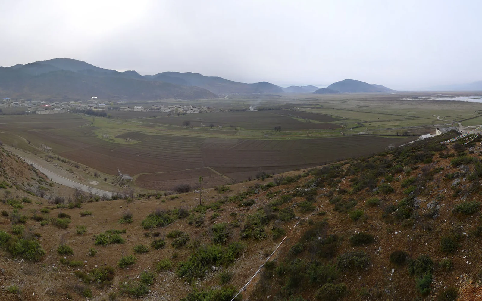 Seasonal wetland around Napa Lake