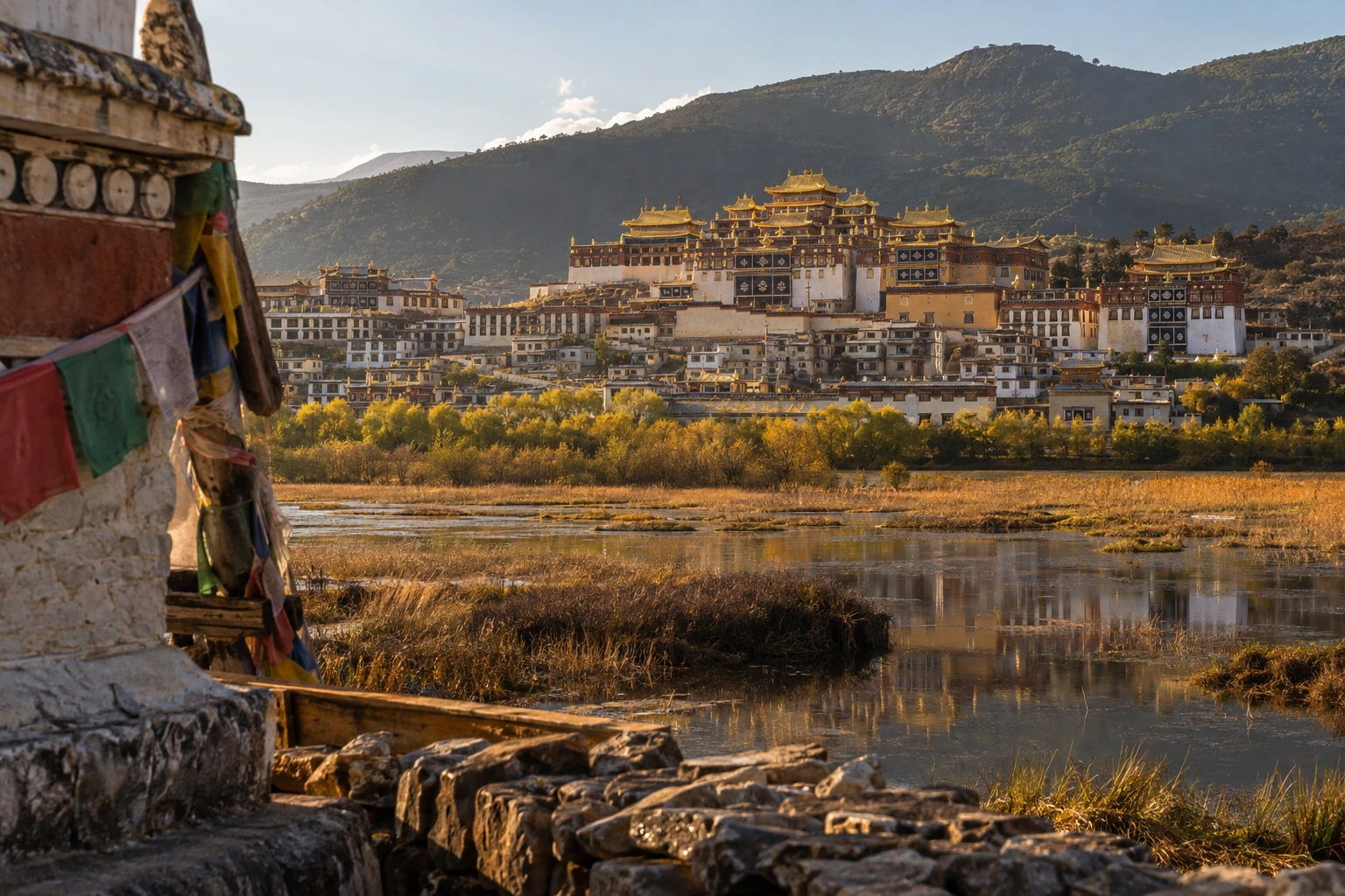 Songzanlin Monastery above Shangri-La