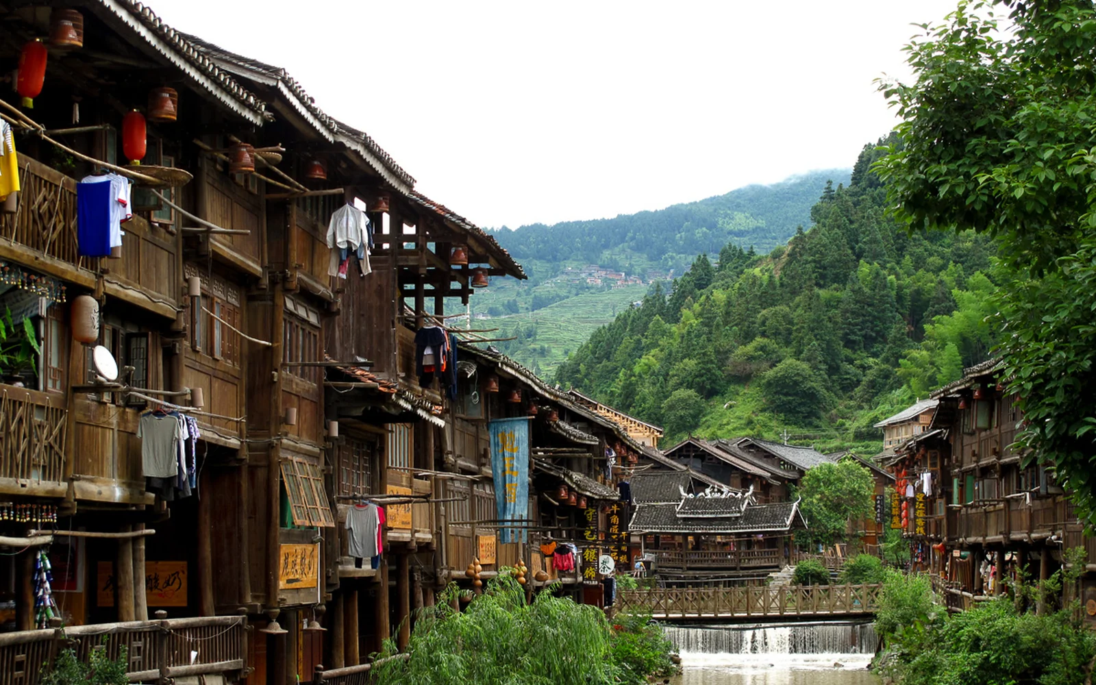 Zhaoxing village in Guizhou