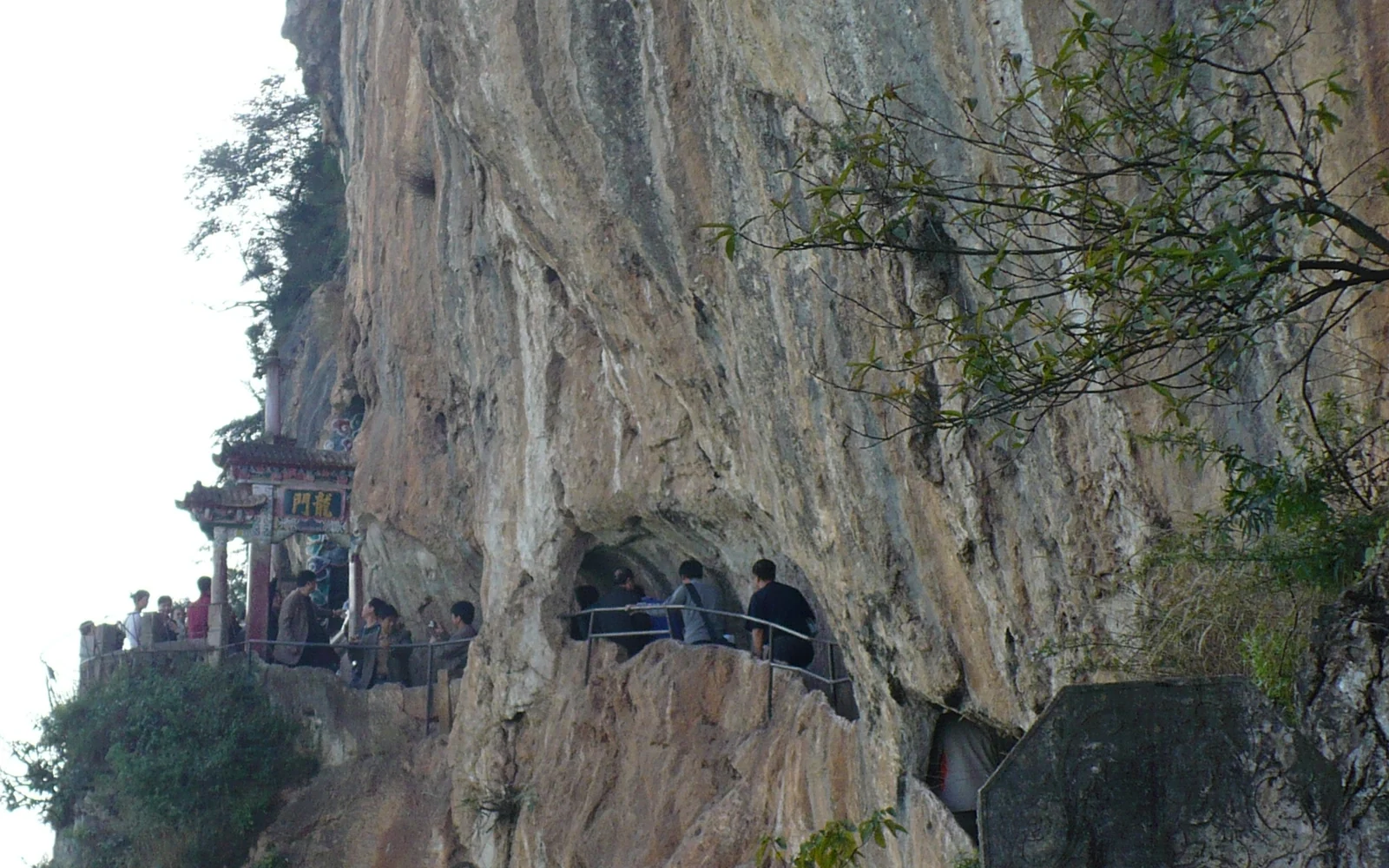 Dragon Gate paths in Kunming’s Western Hills