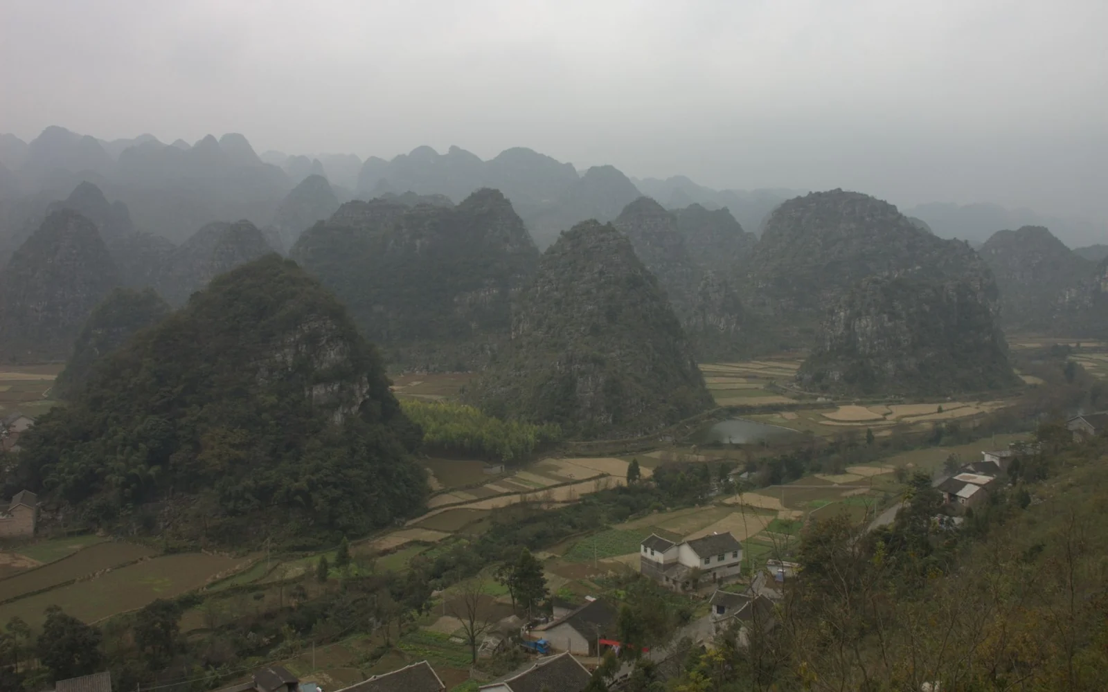 Wanfenglin limestone peaks near Xingyi
