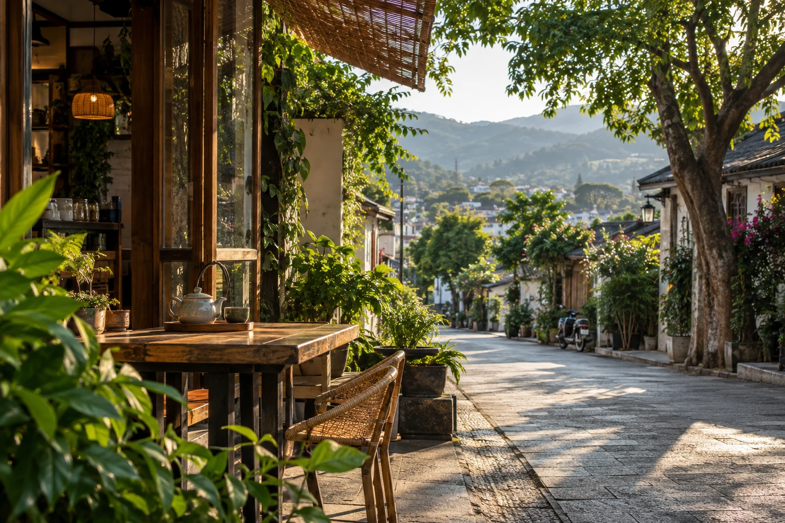 A quiet morning in Simao, Pu’er