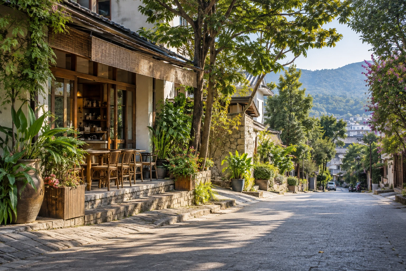 A quiet morning in Simao, Pu’er