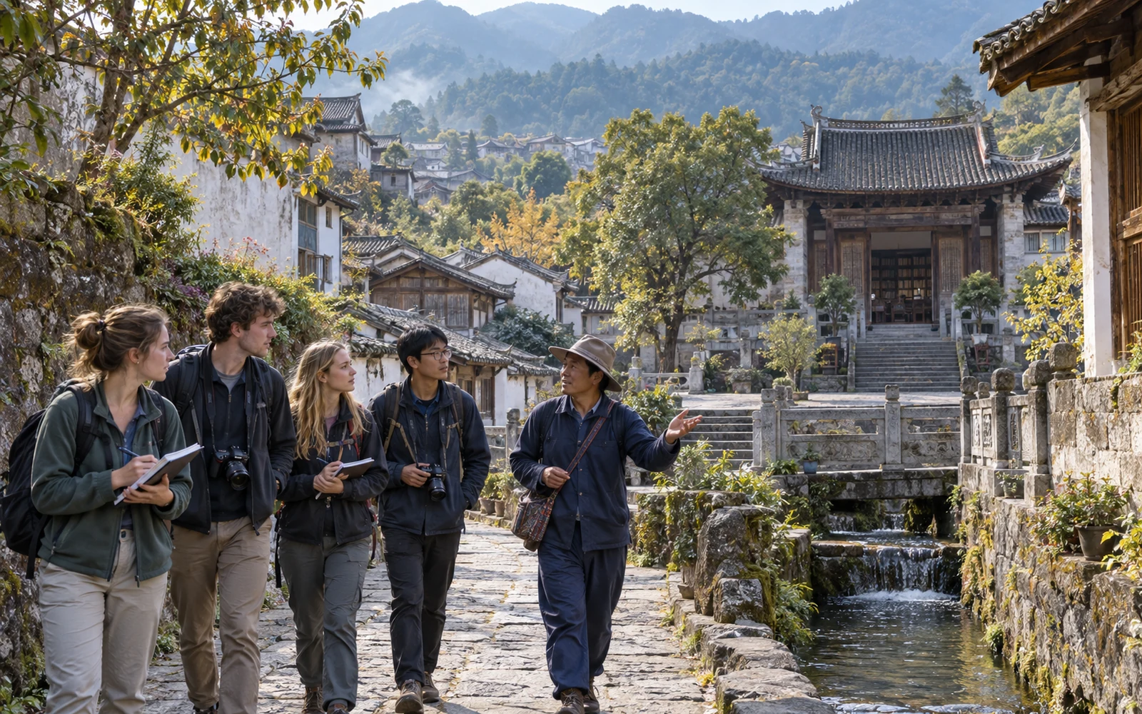 Heshun Heritage and Departure on the 6-Day Gaoligong Mountains & Tengchong Natural Science Study Tour