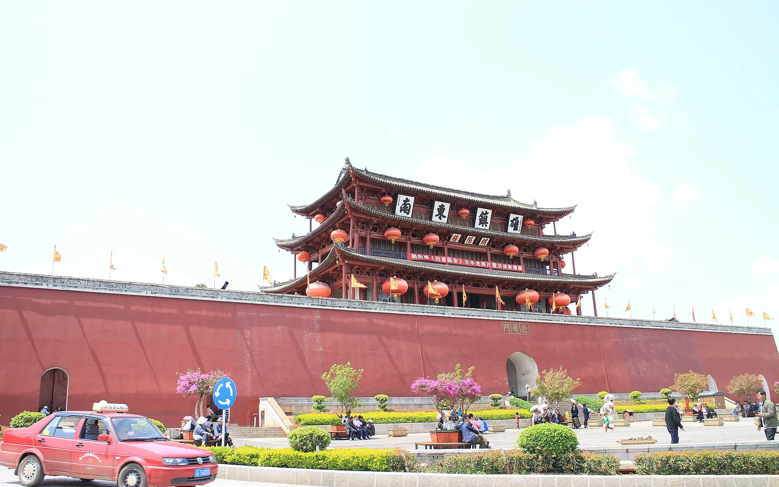 Chaoyang Gate tower in Jianshui Ancient Town