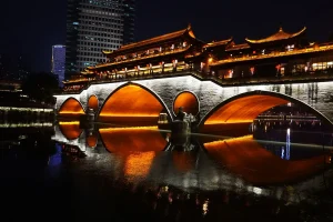 Anshun Bridge in Chengdu