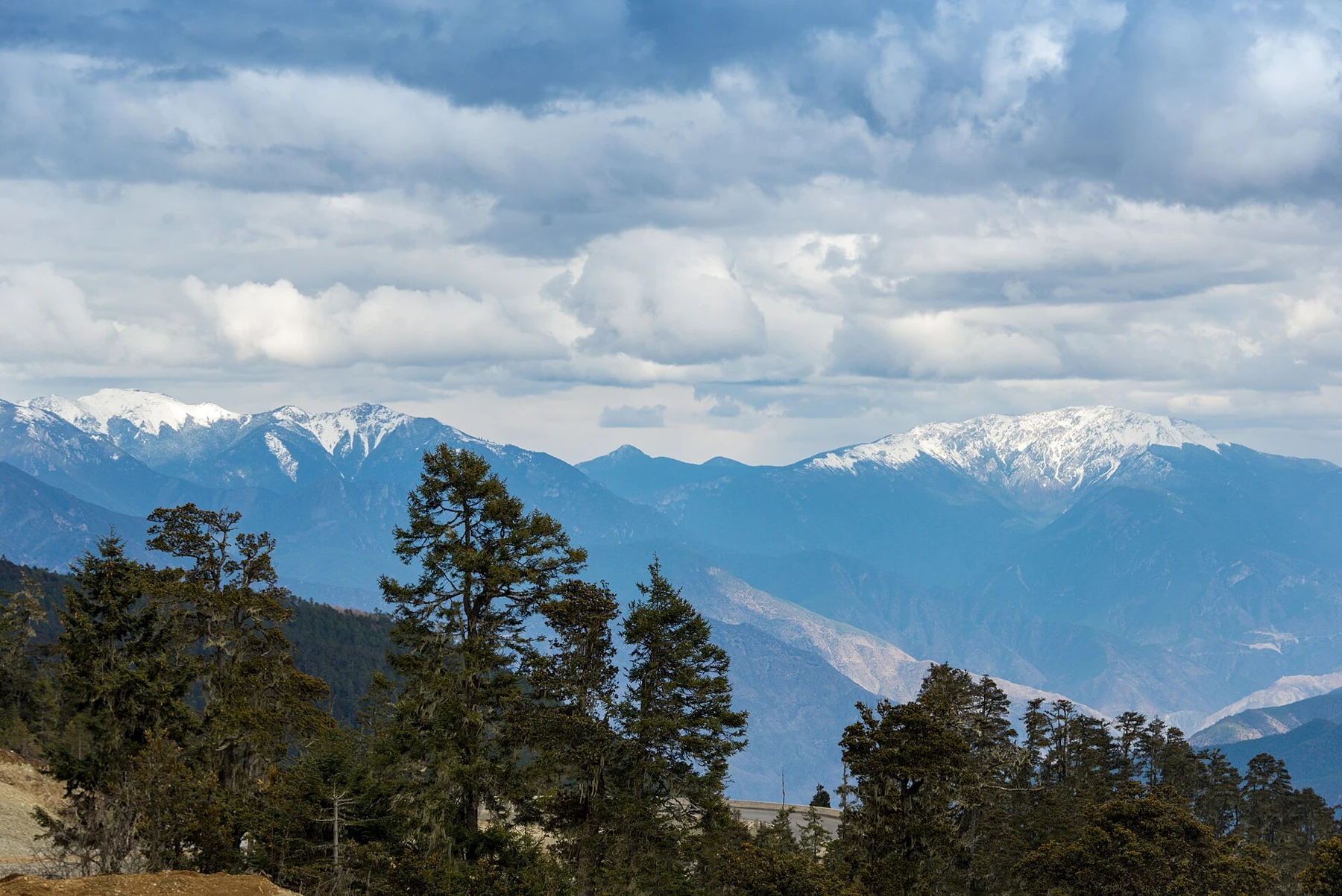 Meili Snow Mountains viewed from the Deqin area